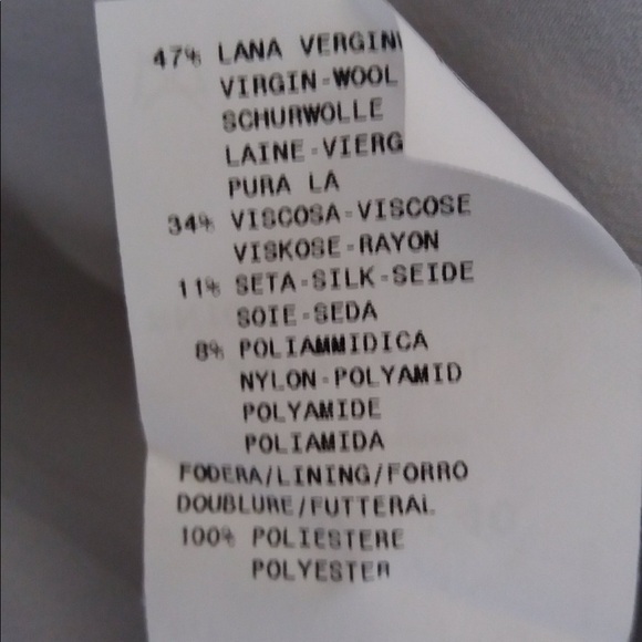 PREOWNED GIORGIO ARMANI WOMEN’S WHITE BLACK BLAZER. NYC RTW DESIGNER ITALIAN - Picture 7 of 8